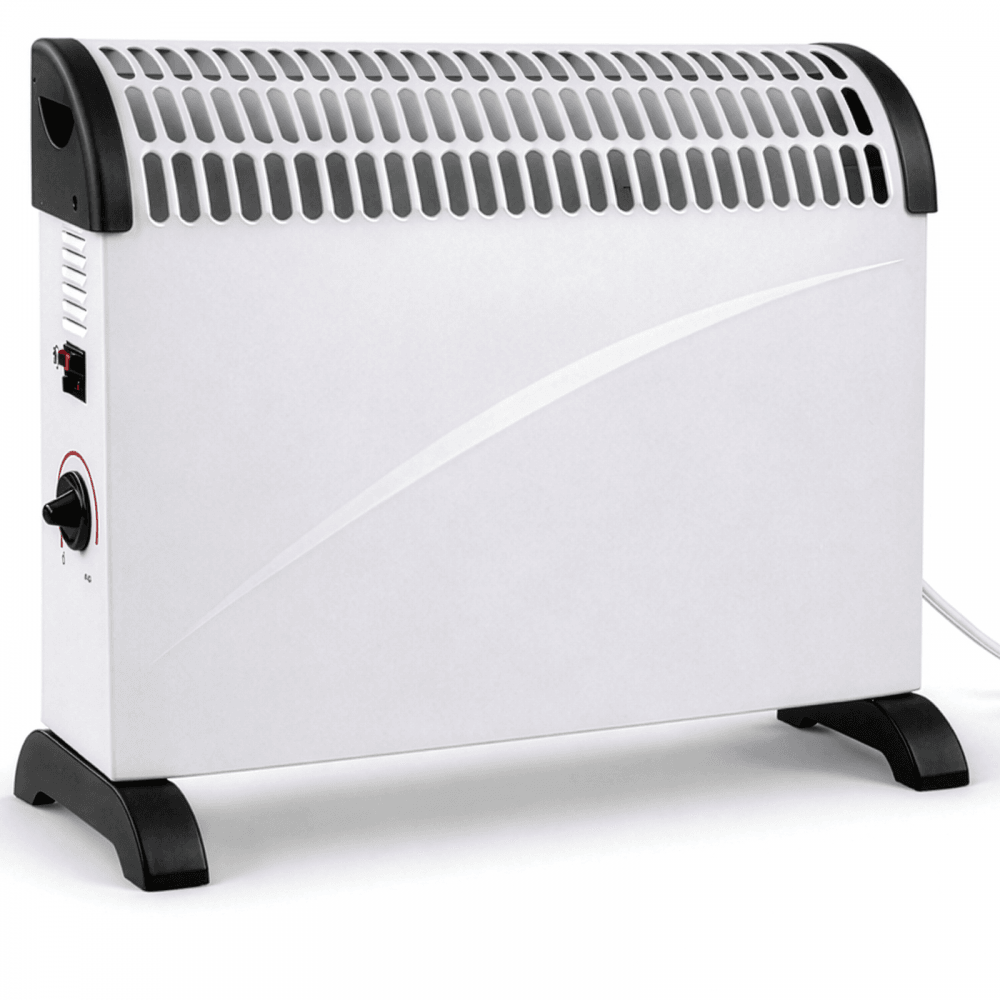 2kW Convector Heater with 3 Heat Settings and Thermostat