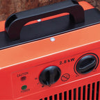 2.8kW Turbo Fan industrial Metal Space Heater
