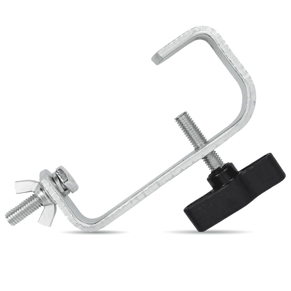 4pc 50mm Steel G Clamp for Hanging Lighting Effects Silver