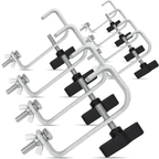 8pc 50mm Steel G Clamp for Hanging Lighting Effects Silver