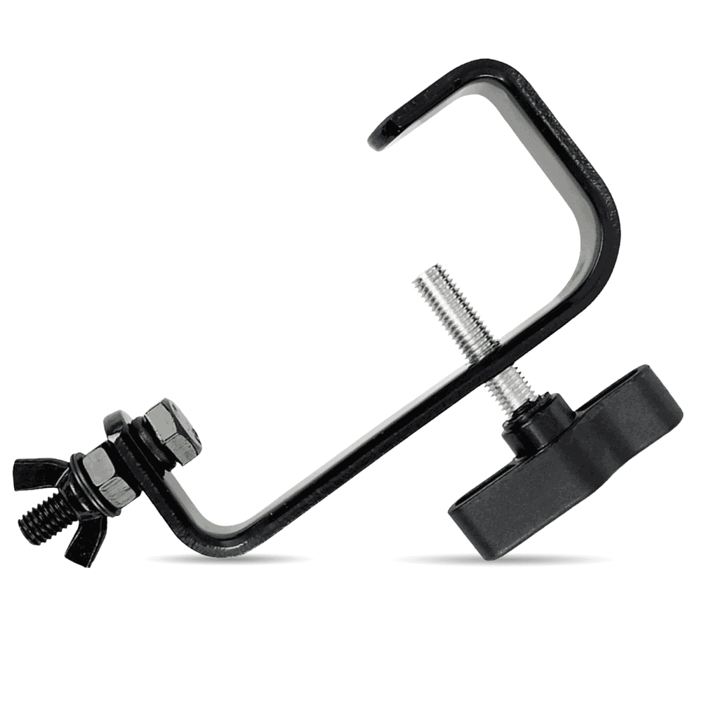 50mm Steel G Clamp for Hanging Lighting Effects Black