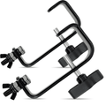 2pc 50mm Steel G Clamp for Hanging Lighting Effects Black