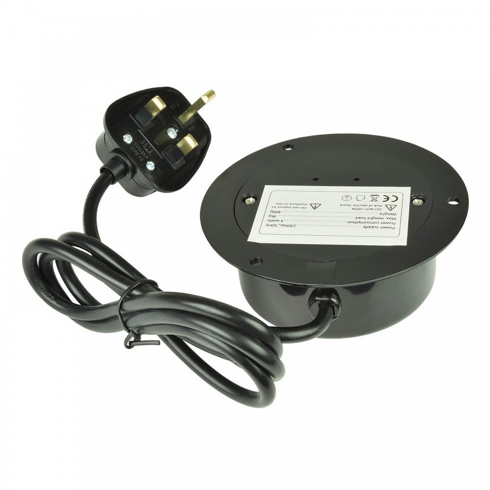 1.5 RPM Mirror Ball Motor / Rotatory inc Chain Max Load 3kg 5A Plug Fitted