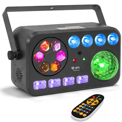 GOBO Hex 6-in-1 LED and Laser Effect