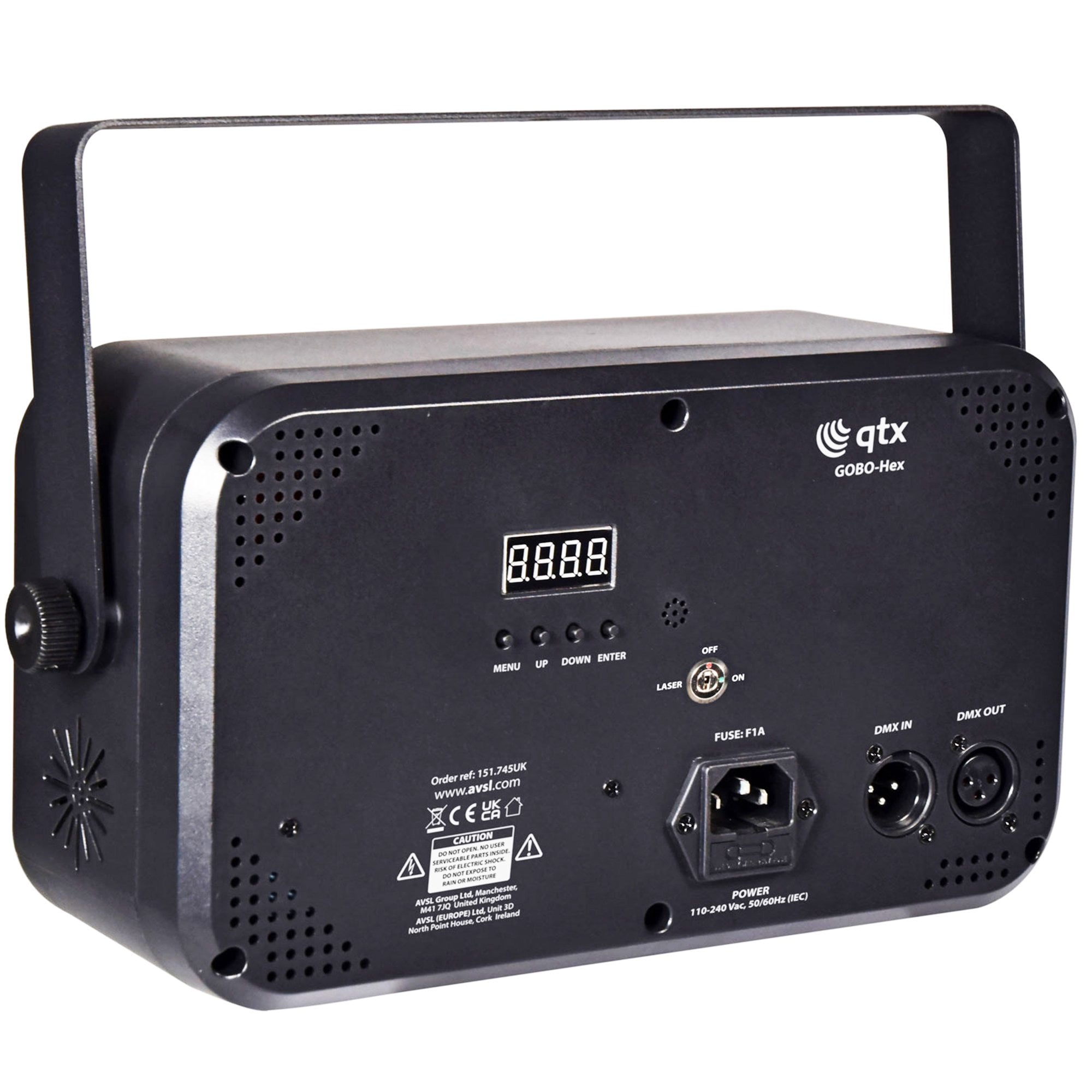 GOBO Hex 6-in-1 LED and Laser Effect