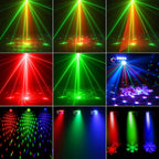 GOBO Hex 6-in-1 LED and Laser Effect