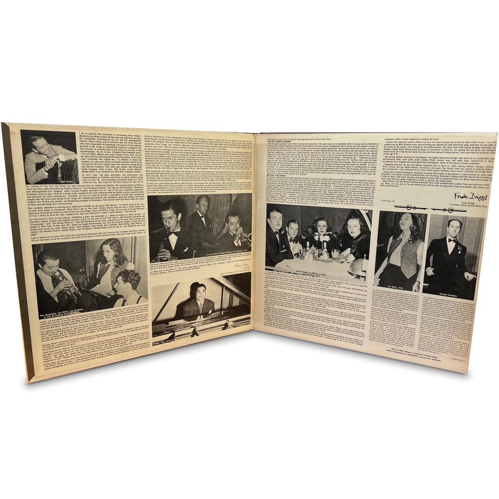 Vinyl Record of Lee Wiley Title Sings The Songs Of George & Ira Gershwin & Cole Porter