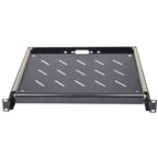 1u 19-inch Rack Mount Sliding Tray Perforated Base