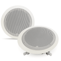 Pair Of 100v Line Ceiling Speaker Quick-Fit 5.25"