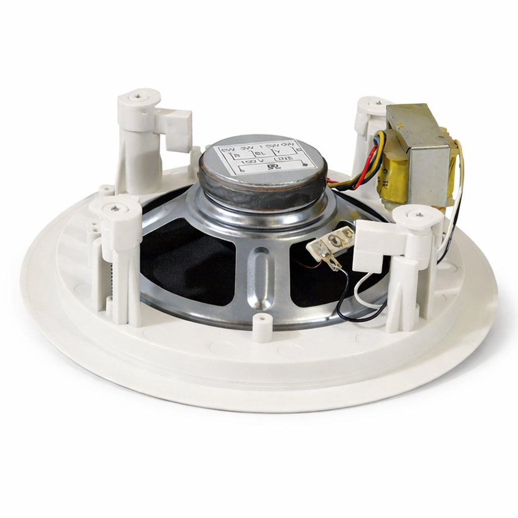 Pair Of 100v Line Ceiling Speaker Quick-Fit 5.25"