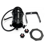 Black Silver PAR 16 Lantern Can 230v GU10 Retro Shop Home Restaurant