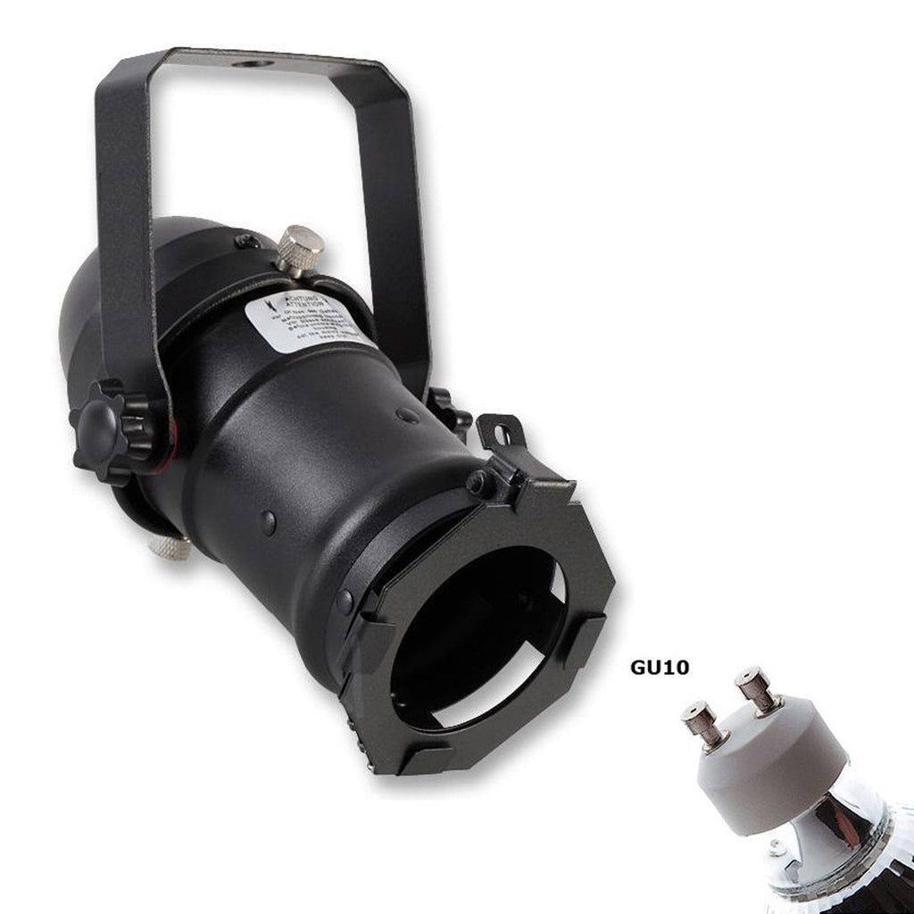 Black Silver PAR 16 Lantern Can 230v GU10 Retro Shop Home Restaurant