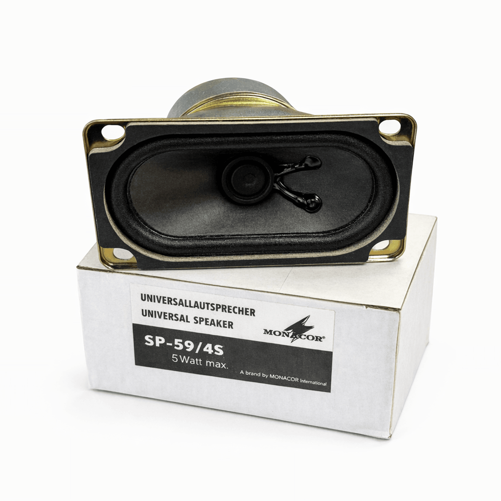 Compact Speaker Driver Oval 5w Max 4 Ohm