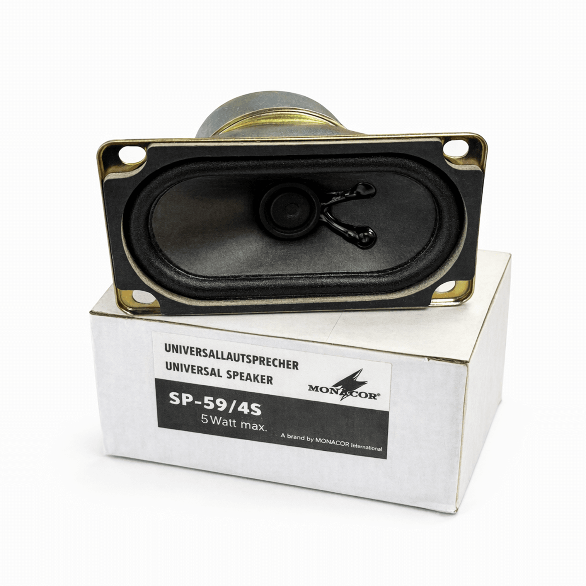 Compact Speaker Driver Oval 5w Max 4 Ohm
