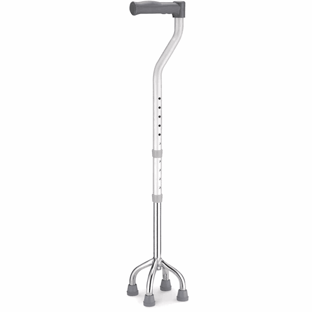 Disability Medical Aid Quad Base Cane Walking Stick