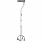 Disability Medical Aid Quad Base Cane Walking Stick