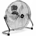 18" Chrome High Velocity Industrial 3 Speed Floor Fan