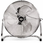 18" Chrome High Velocity Industrial 3 Speed Floor Fan