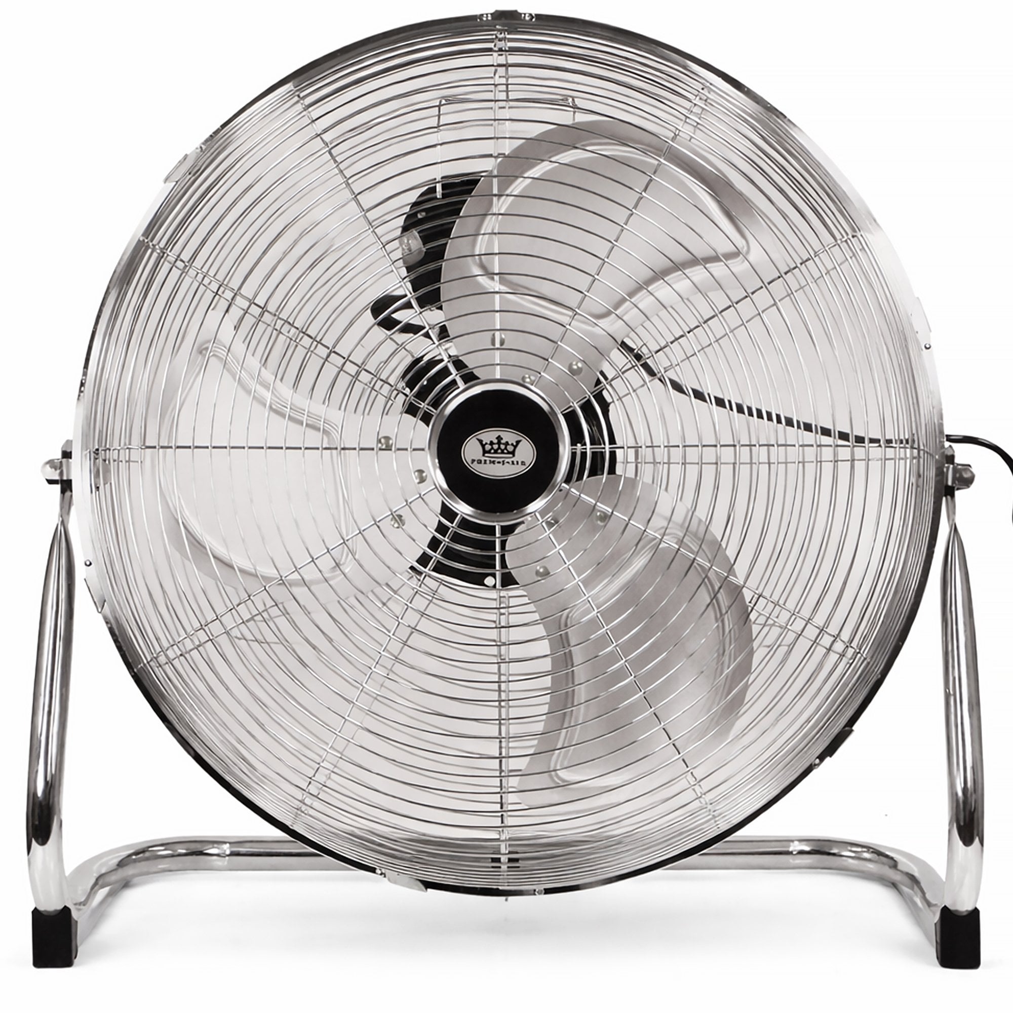 18" Chrome High Velocity Industrial 3 Speed Floor Fan