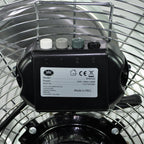 18" Chrome High Velocity Industrial 3 Speed Floor Fan