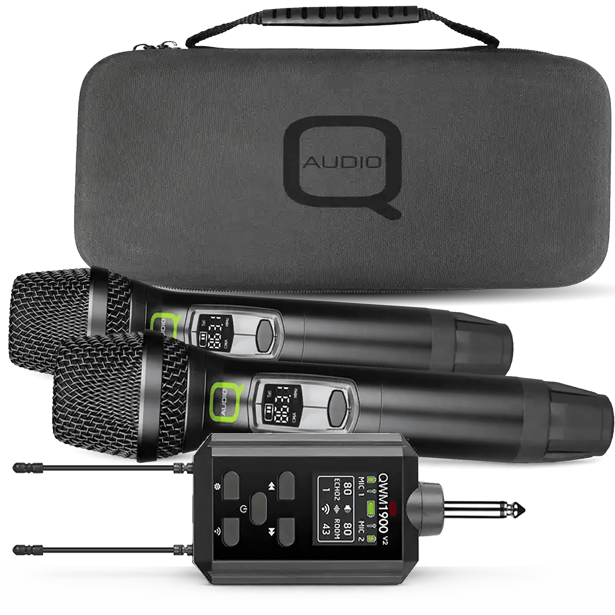 UHF Radio Microphone Dual Wireless System CH70