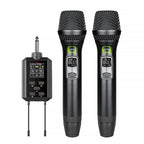 UHF Radio Microphone Dual Wireless System CH70
