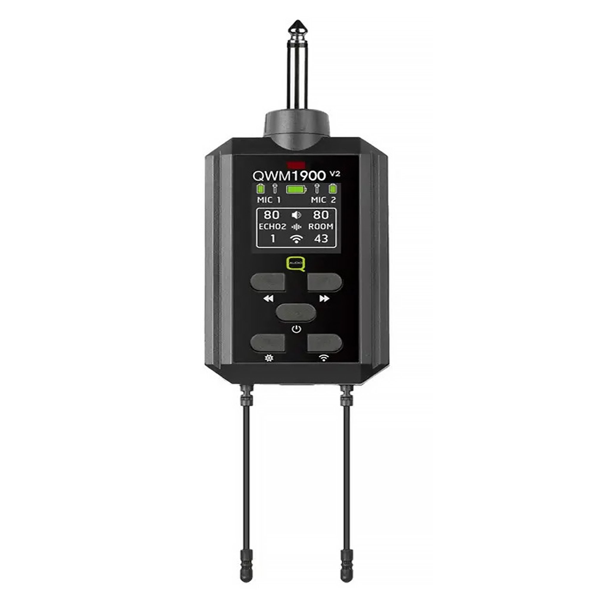 UHF Radio Microphone Dual Wireless System CH70