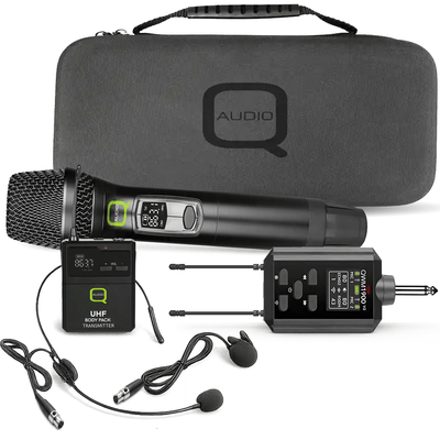 UHF Radio Microphone Lapel Headset Wireless System CH70