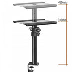 UTX 640BK Desk Clamp Standing Monitor Stand