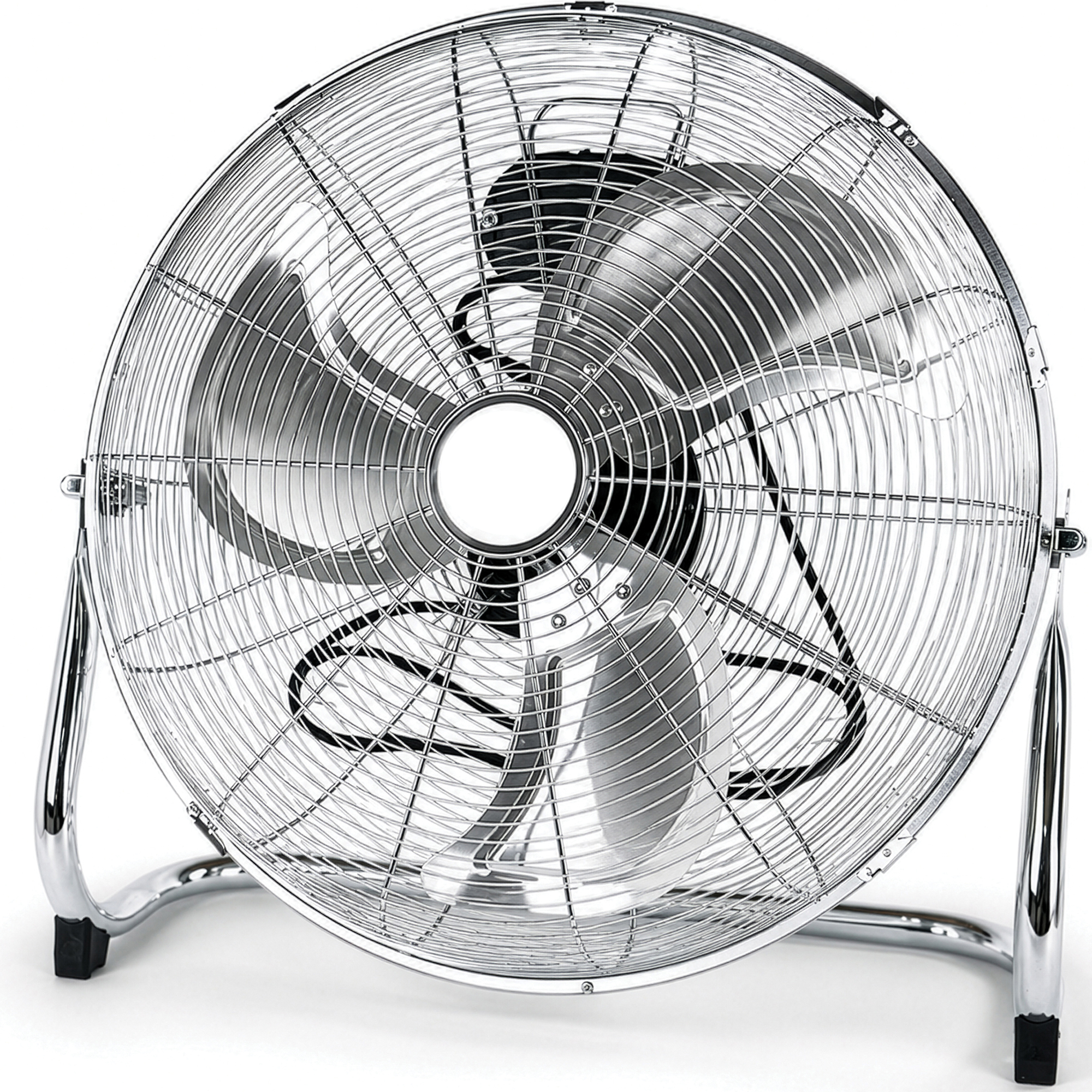 18" Chrome High Velocity Industrial 3 Speed Floor Fan