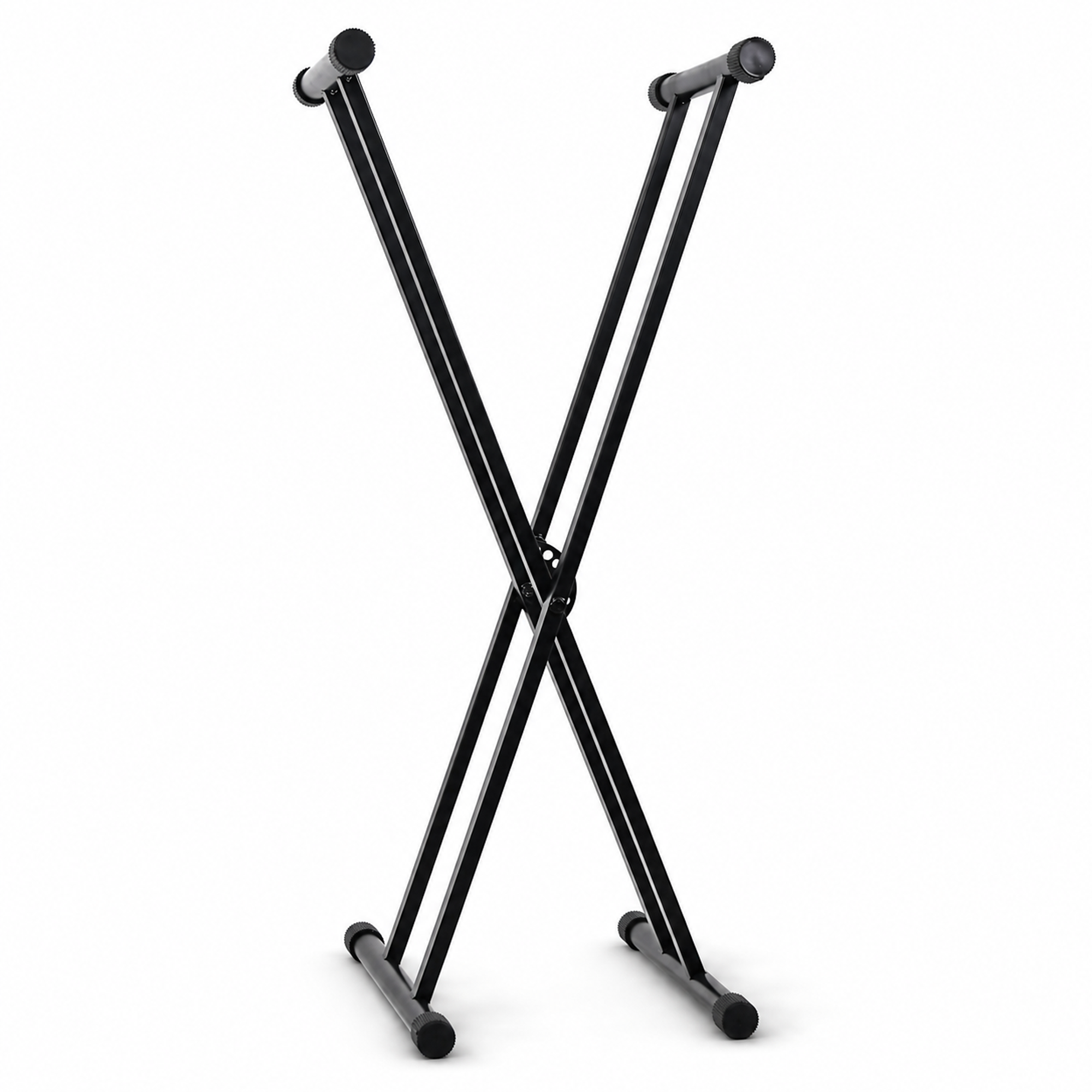 Double X Frame Keyboard Stand with Spring Bolt Adjustment