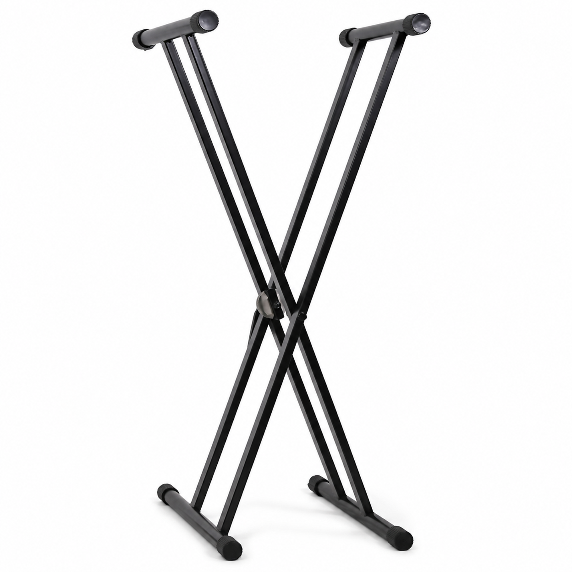 Double X Frame Keyboard Stand with Tooth Lock Adjustment