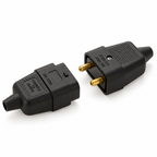 2 Way 10 A In-line Impact Resistant Mains Connector Joiner