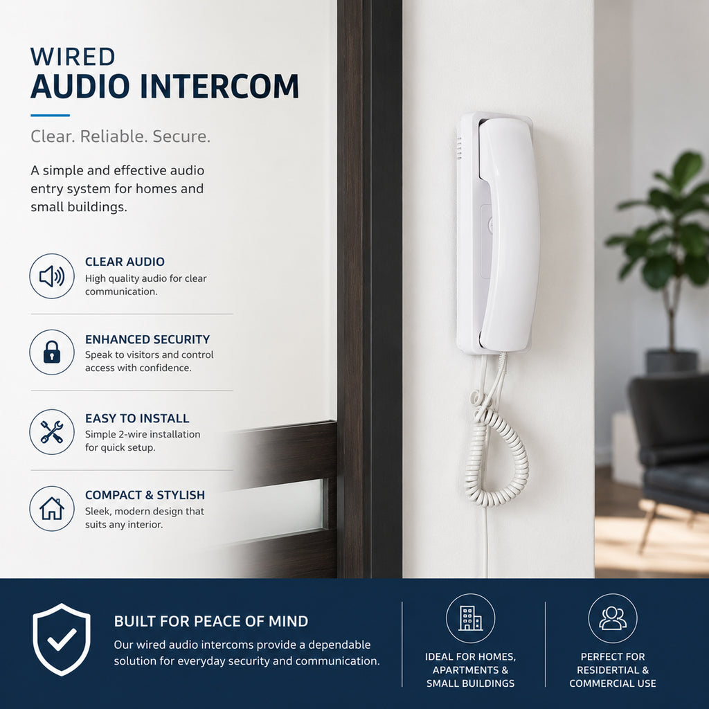 2 Wire Door Phone Intercom System