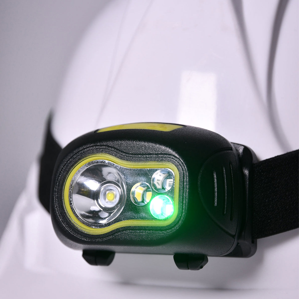 3W XPE LED Head Torch - Headband for Potholing Building Sites etc