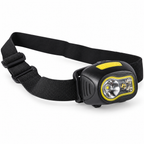 3W XPE LED Head Torch - Headband for Potholing Building Sites etc