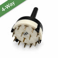 Enclosed Rotary Selector Switch 4-Way 6-Way or 12-Way Make Before Break