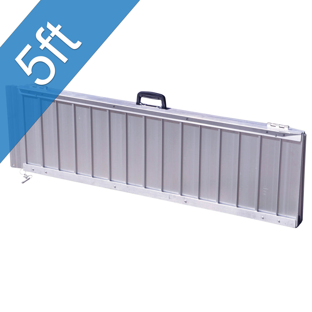 Mobility Lightweight Folding Portable Scooter & Wheelchair Ramp