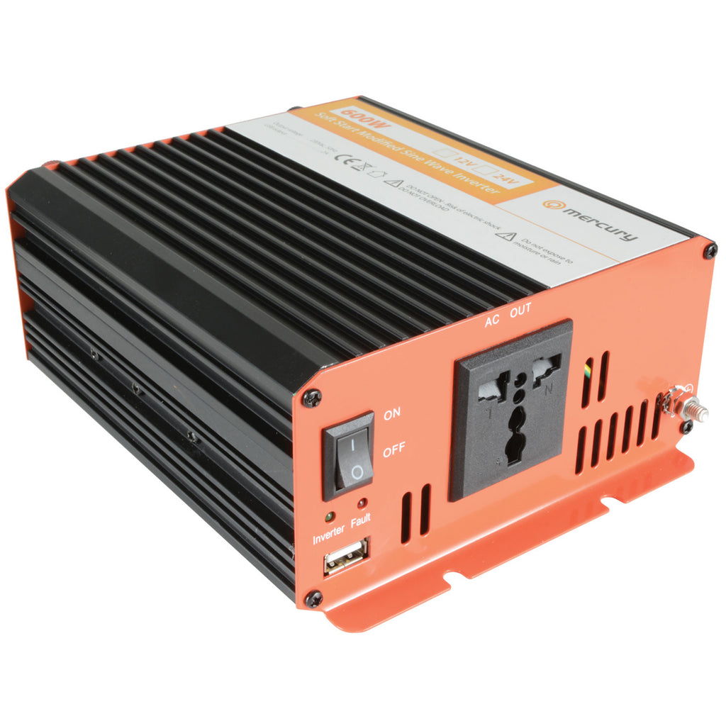 24V 600W Power Inverter – DC to AC Converter for Car, Caravan