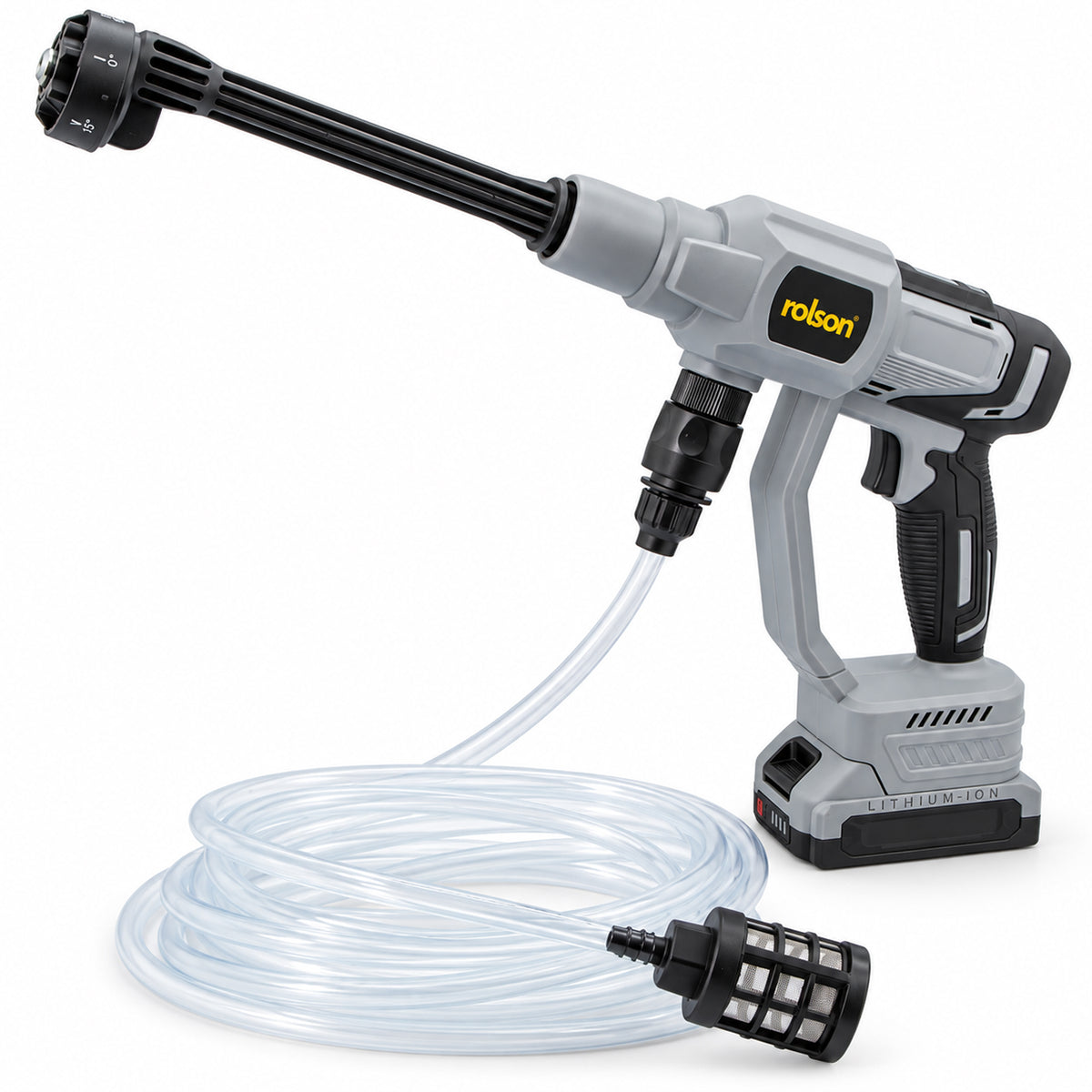21V Cordless Power Jet Washer 15 Bar