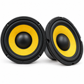 Pair of Aramid Fibre Cone 6.5" Chassis Speaker 125W 8 Ohm