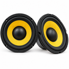 Pair of Aramid Fibre Cone 6.5" Chassis Speaker 125W 8 Ohm