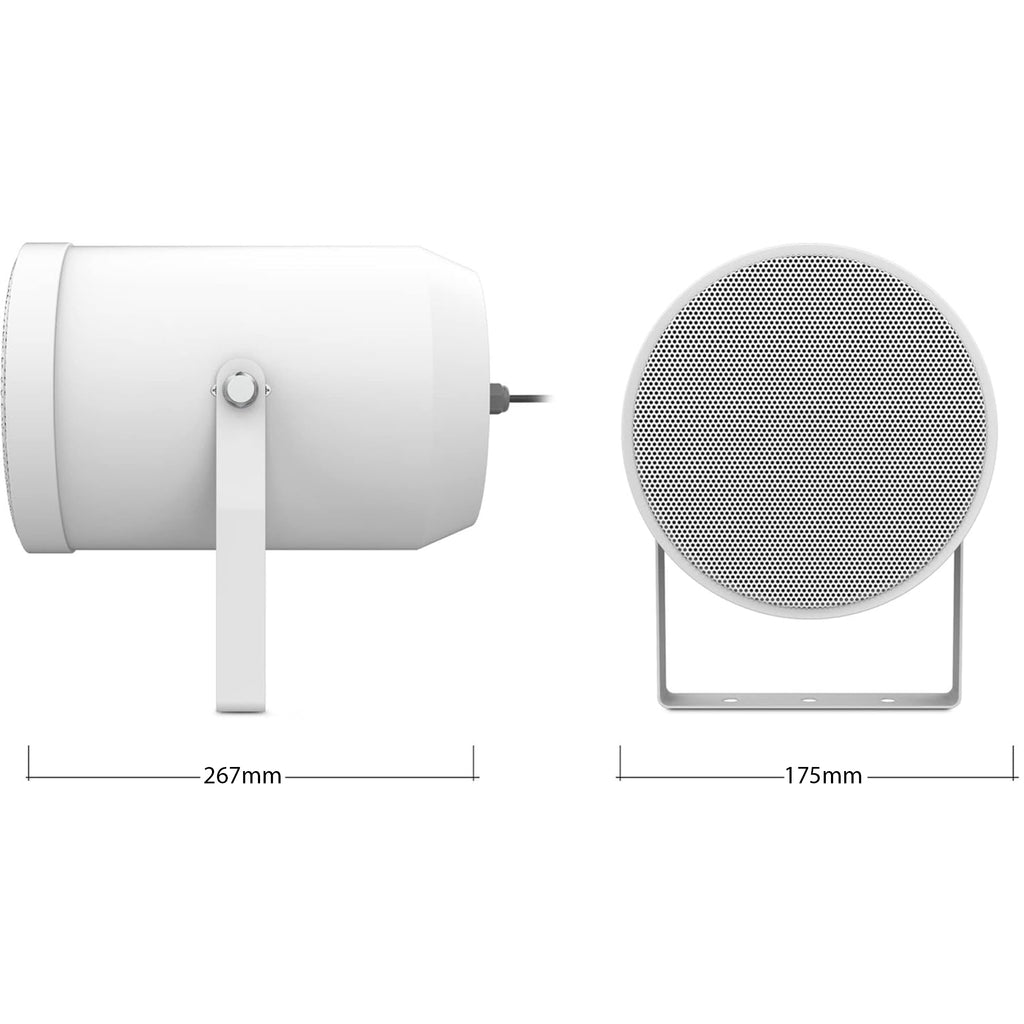 25w 8 Ohm or 100V Line Weatherproof Outdoor Projector Speaker