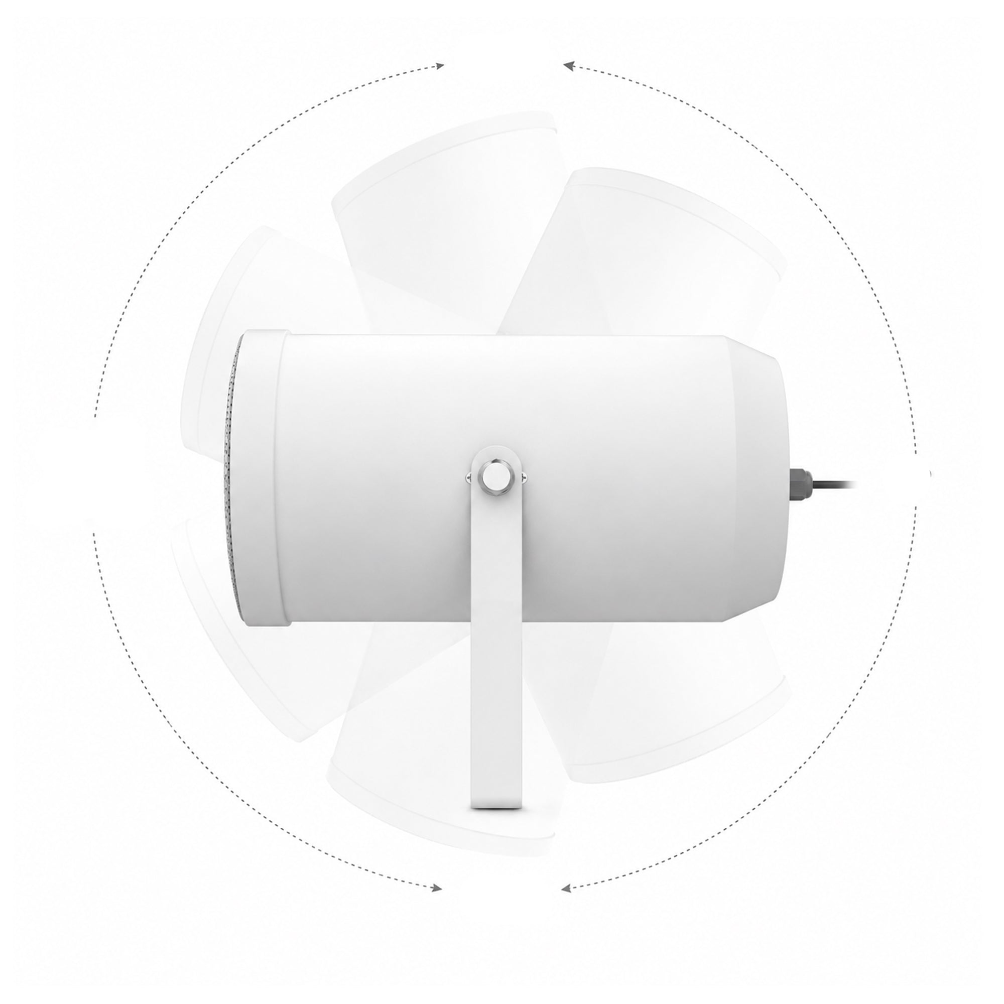 25w 8 Ohm or 100V Line Weatherproof Outdoor Projector Speaker