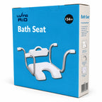 Bath Seat Chair Mobility Aid 190kg White with Back Support