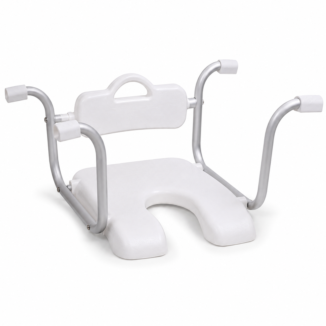 Bath Seat Chair Mobility Aid 190kg White with Back Support