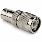 BNC Female Socket To Male TNC Plug Aerial Adapter