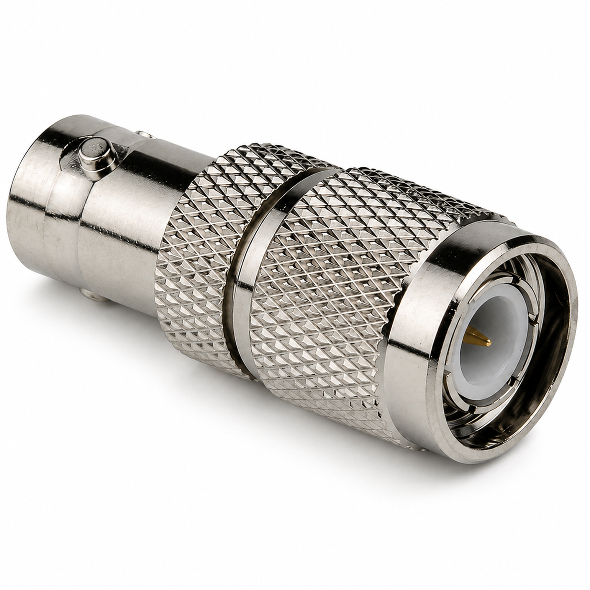 BNC Female Socket To Male TNC Plug Aerial Adapter