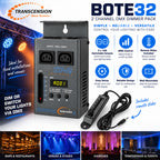 Transcension UP2 RF Dimmer Controller inc Remote Fader DMX / HTP