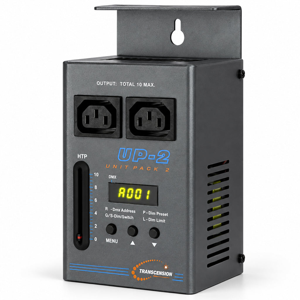 Transcension UP2 RF Dimmer Controller inc Remote Fader DMX / HTP